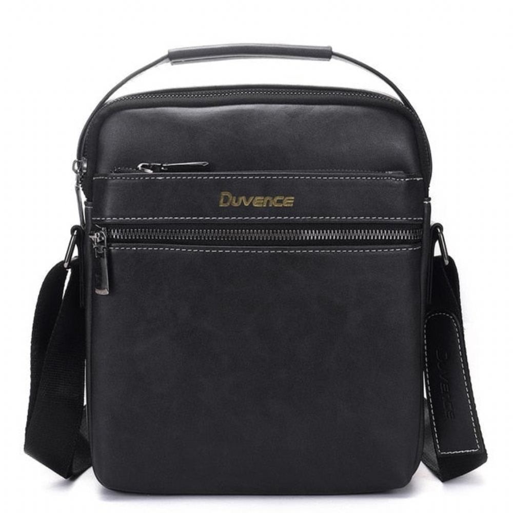 Miesten Nahkainen Crossbody Business Laukku Salkut