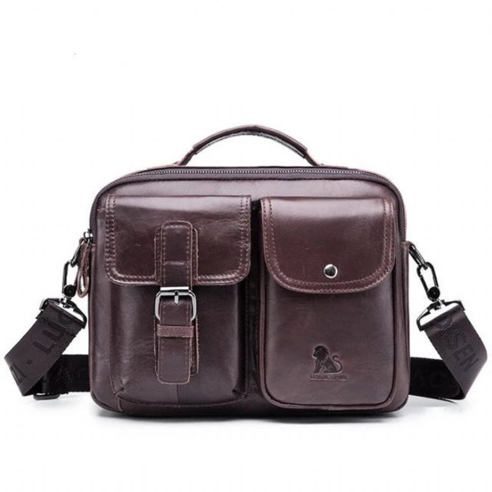 Miesten Salkut Crossbody Business Kangaskassi