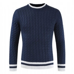 Neulepuserot Miesten Top Knitwear Villapaita