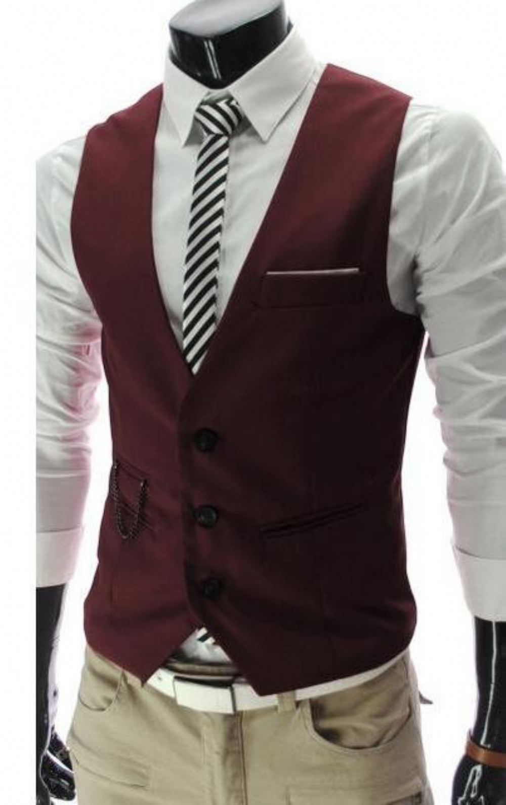 Miesten Blazerit Leisure Cotton Gentleman Vest