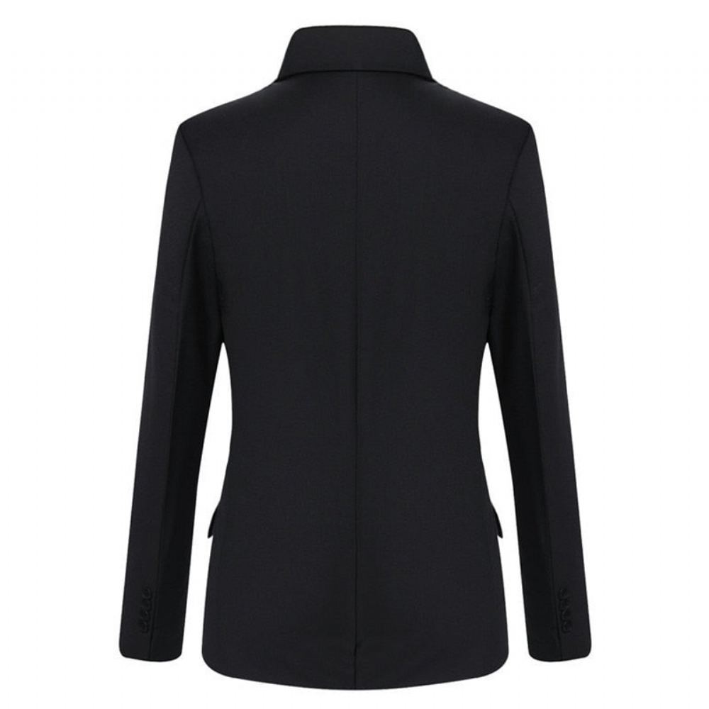 Miesten Blazerit Merkkipuku Business Blazer