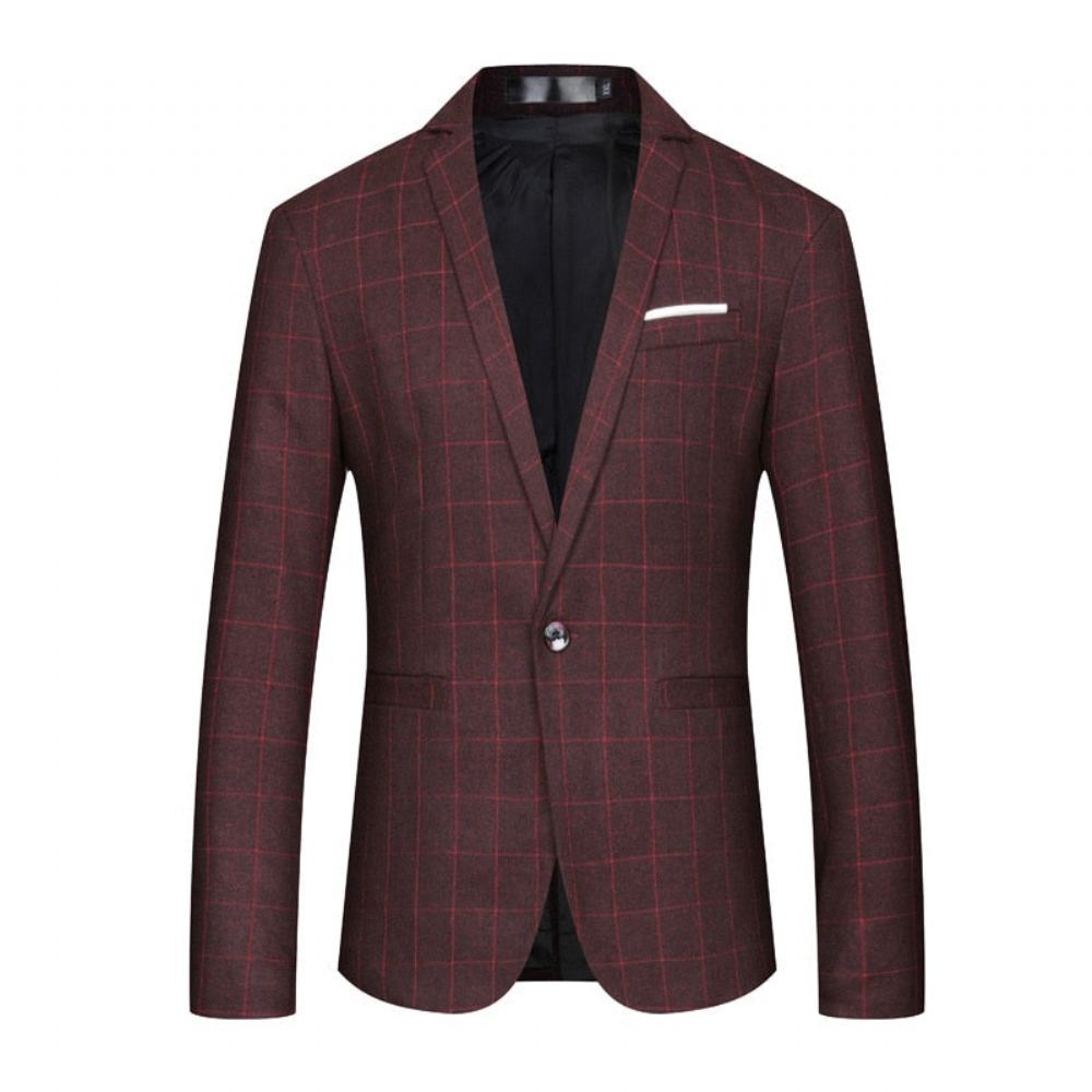 Miesten Blazerit Slim Fit Classic Smart Blazer