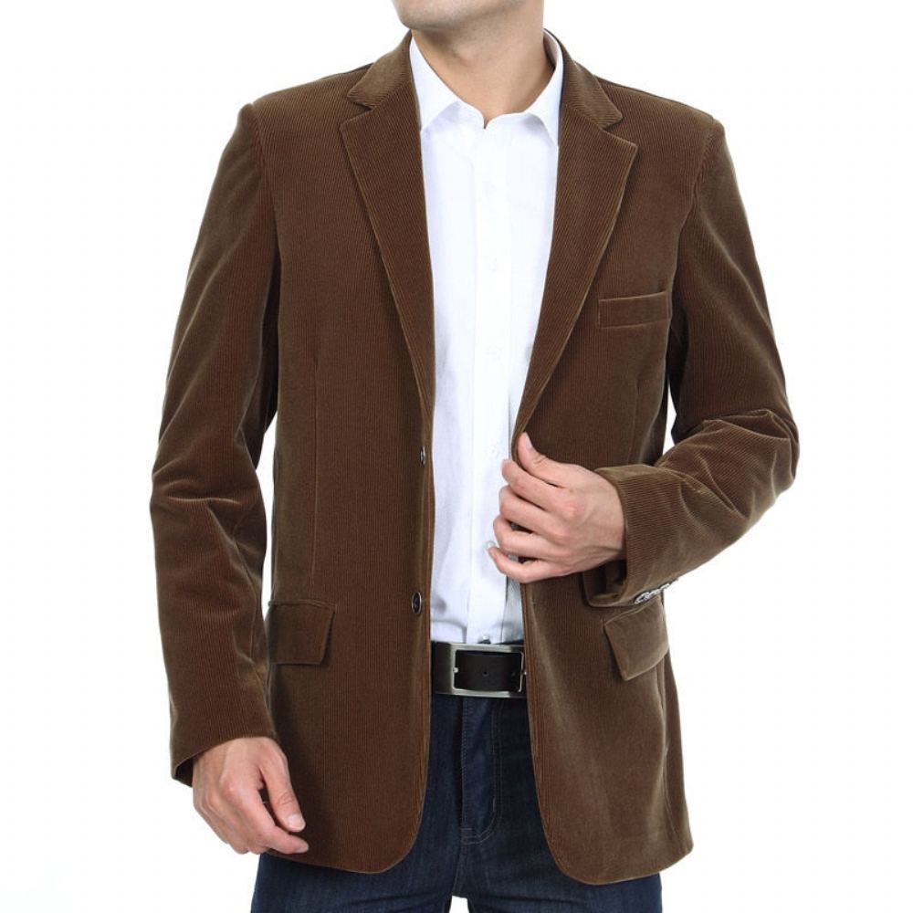 Miesten Blazerit Syksyinen Smart Casual Jacket Blazer