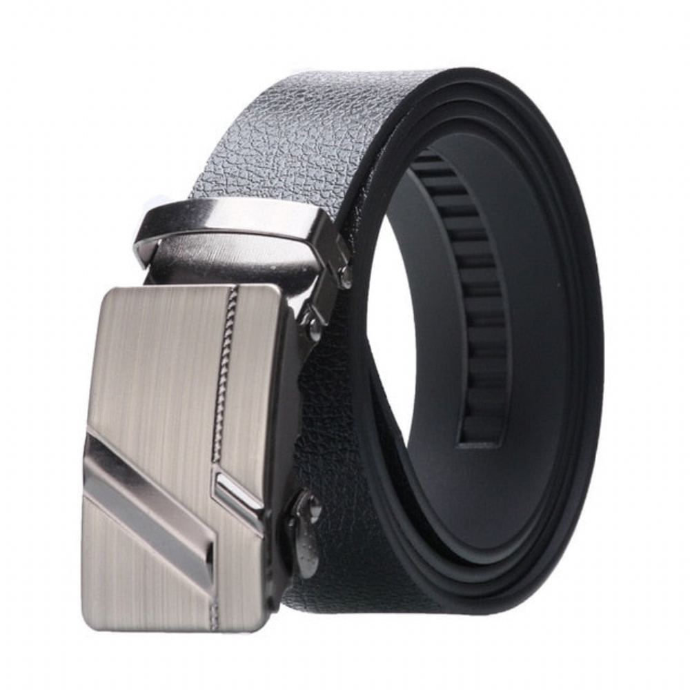 Miesten Vyöt Style Bark Texture Business Belt