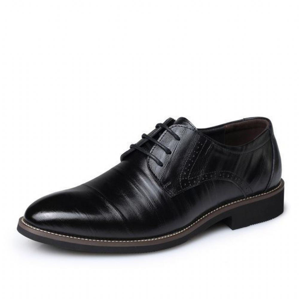 Miesten Juhlakengät Brogues Lace-up Bullock-kengät