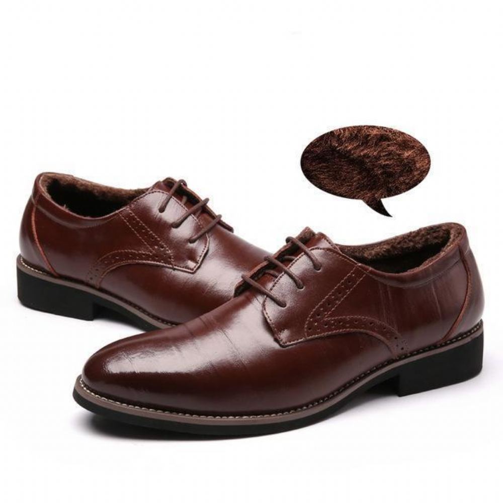 Miesten Juhlakengät Brogues Lace-up Bullock-kengät