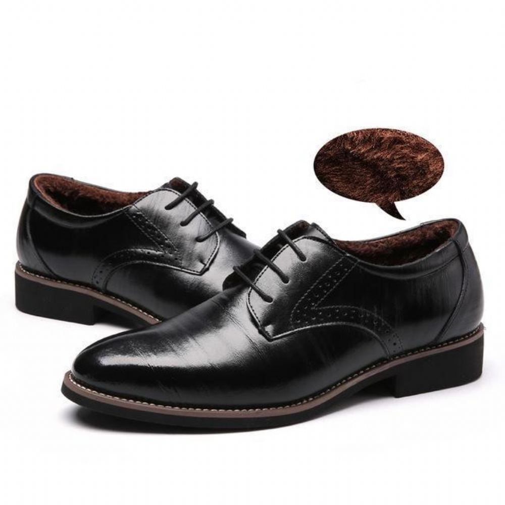 Miesten Juhlakengät Brogues Lace-up Bullock-kengät