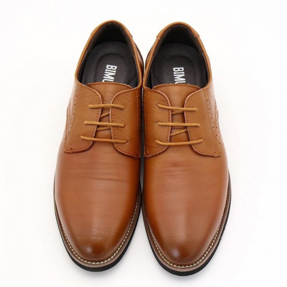 Miesten Juhlakengät Brogues Lace-up Bullock-kengät