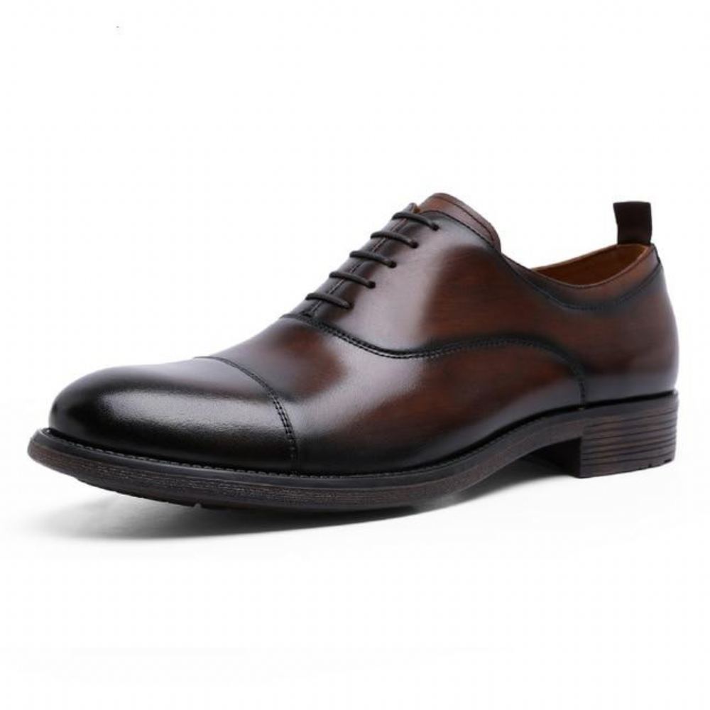 Miesten Juhlakengät Gentleman Retro Patent Leather Oxford