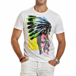 Paidat Miesten American Indian Swag T-paidat