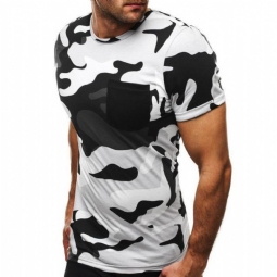 Paidat Miesten Summer Camouflage T-paita