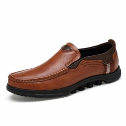 Miesten Loaferit Deodorantti Ilmanvaihto British Flat Kengät