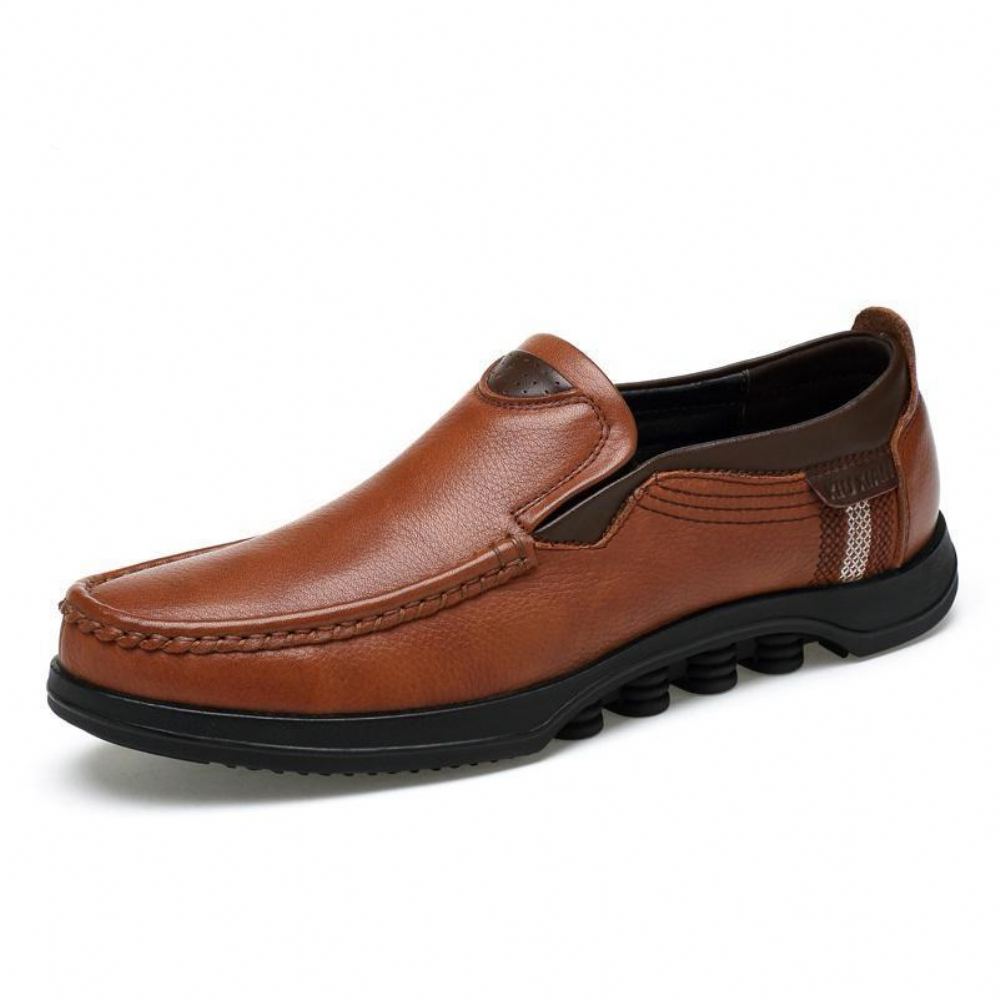 Miesten Loaferit Deodorantti Ilmanvaihto British Flat Kengät