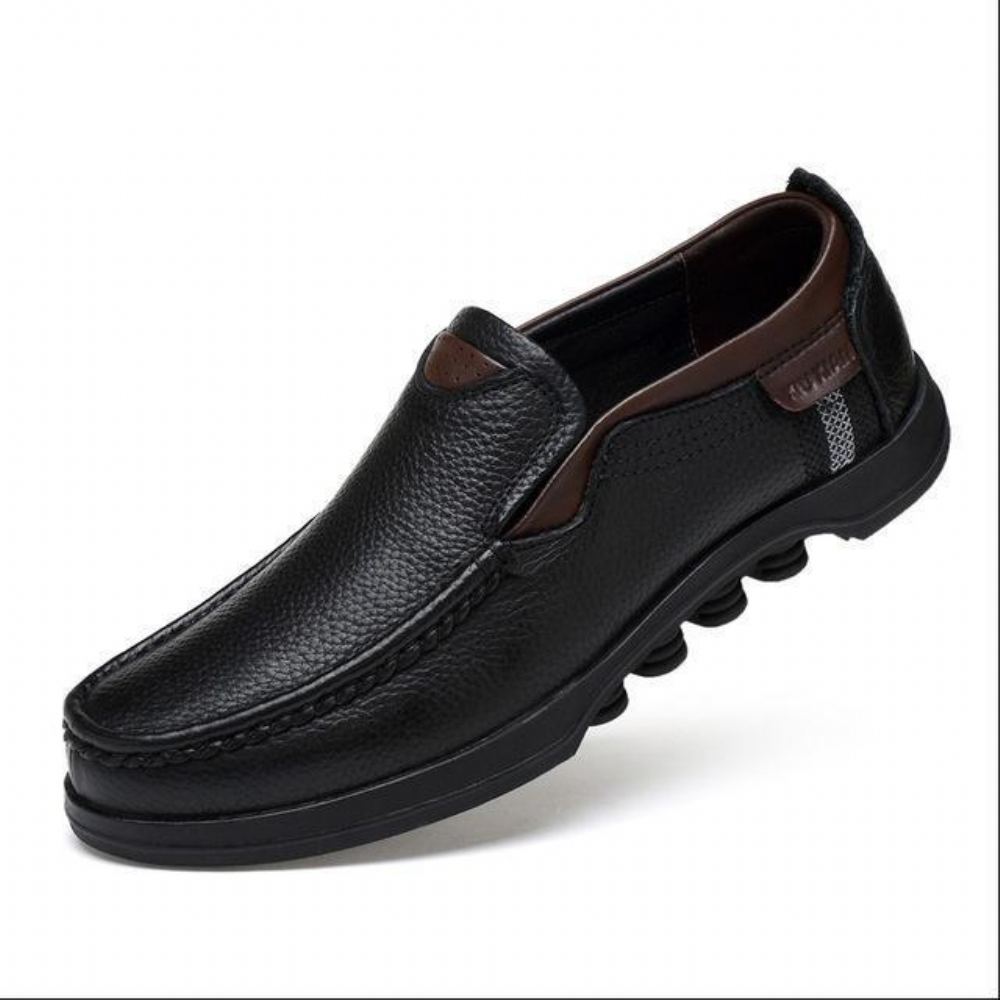 Miesten Loaferit Deodorantti Ilmanvaihto British Flat Kengät