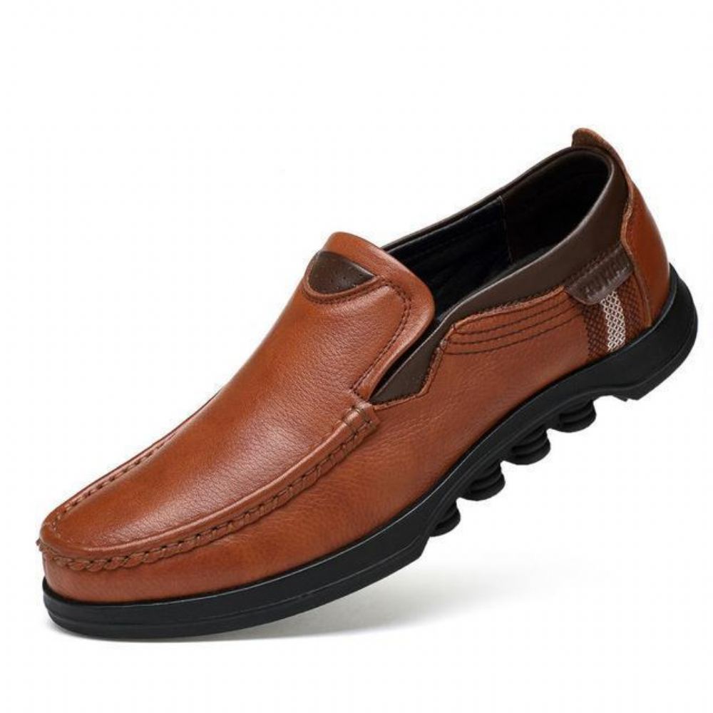 Miesten Loaferit Deodorantti Ilmanvaihto British Flat Kengät