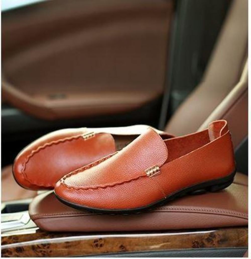 Miesten Loaferit Easy Set Foot Lazy Kengät