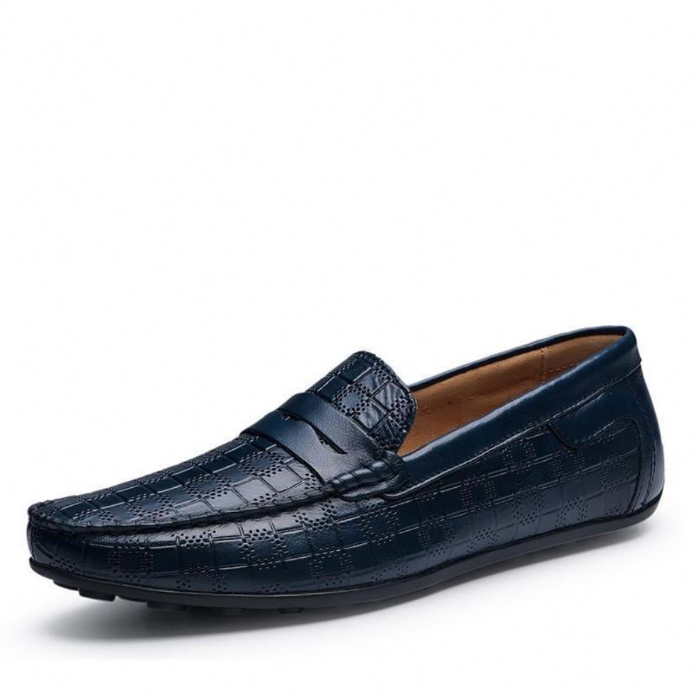 Miesten Loaferit Käsintehty Aito Nahka Four Seasons Design