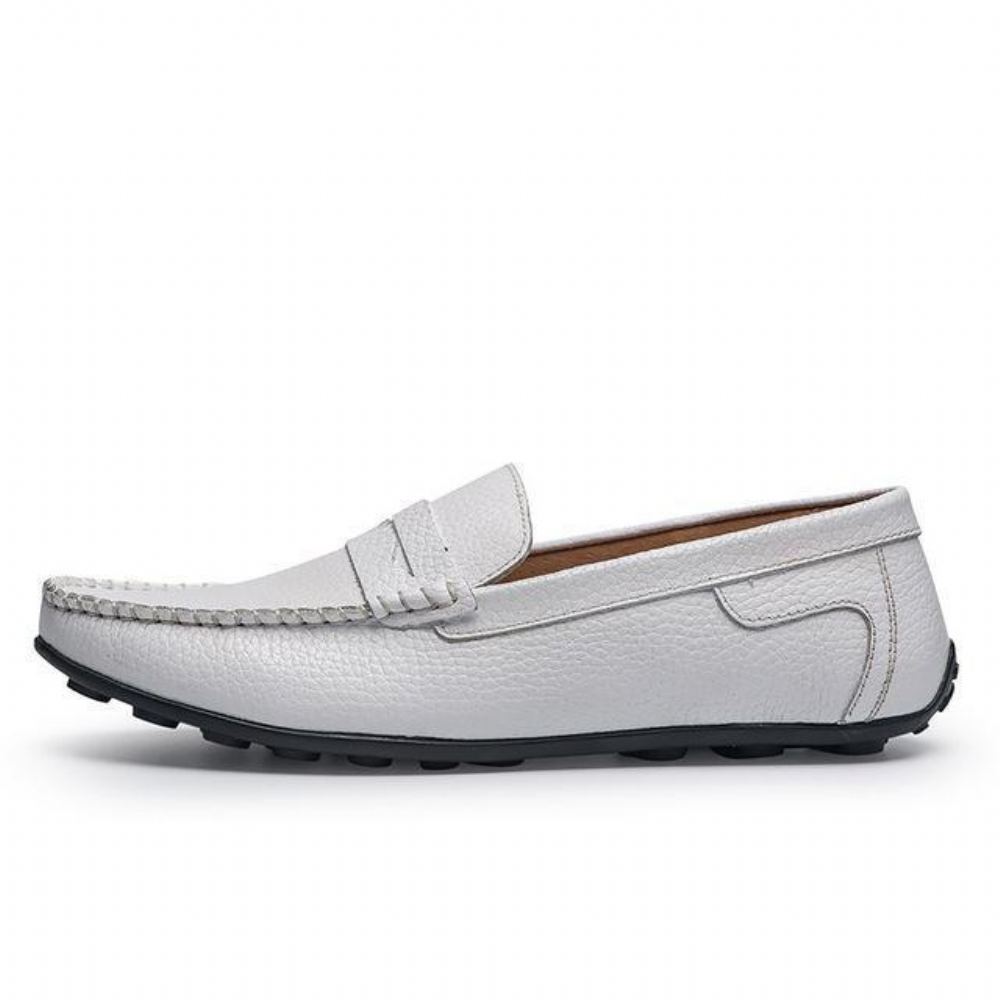 Miesten Loaferit Käsintehty Aito Nahka Four Seasons Design