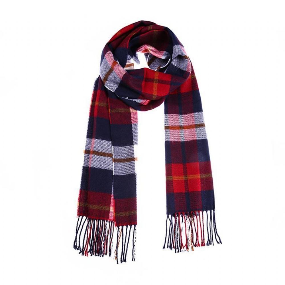 Talvi Foulard Plaid Huivit