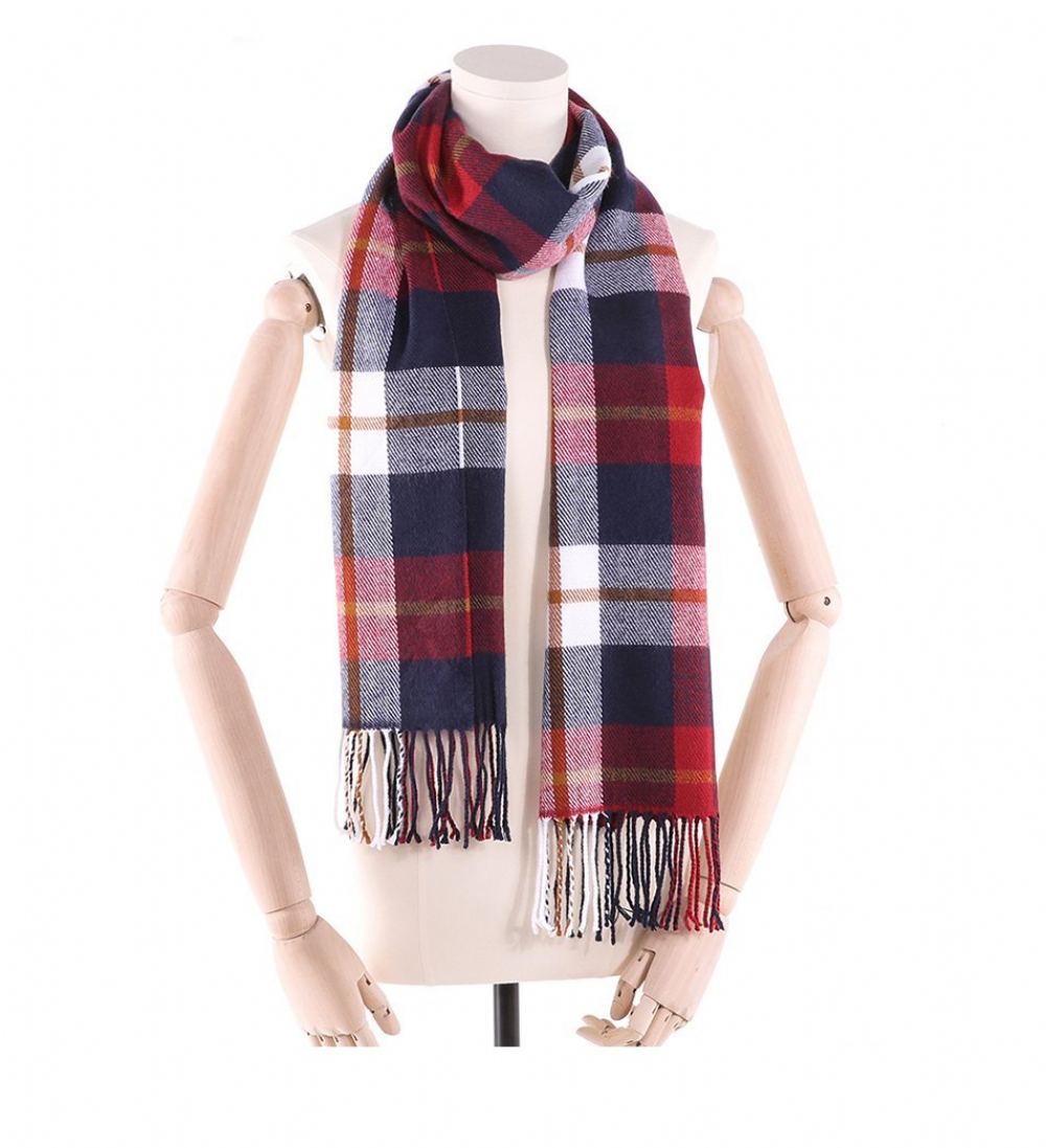 Talvi Foulard Plaid Huivit