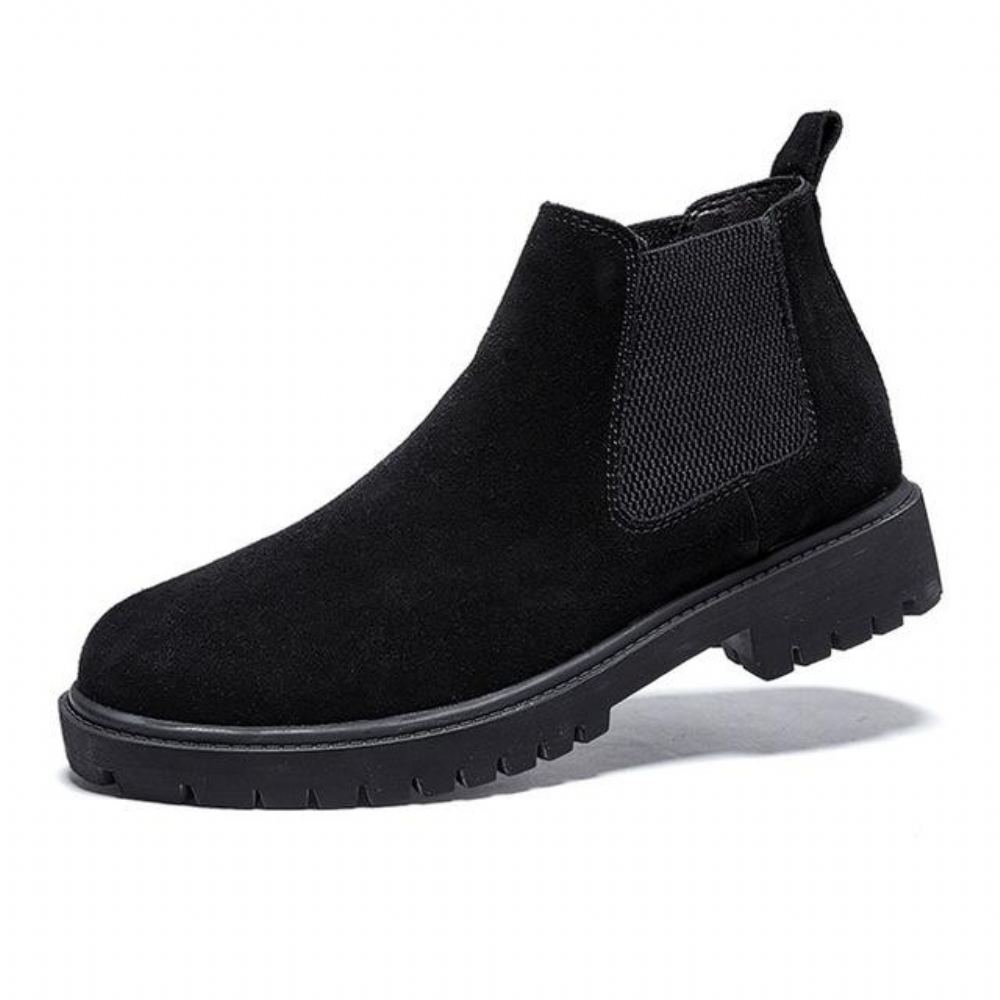 Miesten Bootsit Chelsea Boots Mokkanahkaa