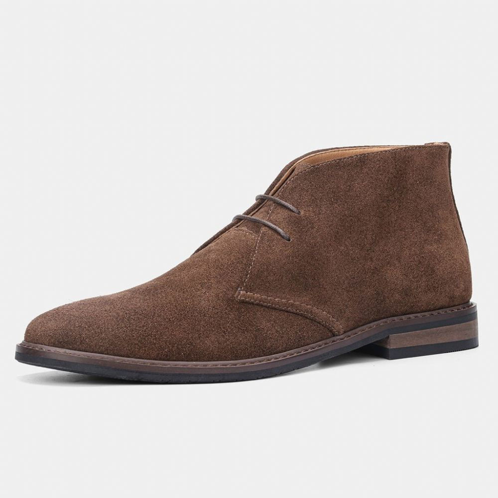 Miesten Bootsit Mukavat Wootten Brand Desert Kengät