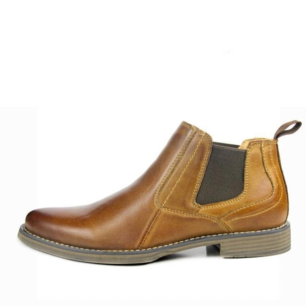 Miesten Bootsit Rento Brogue-saappaat