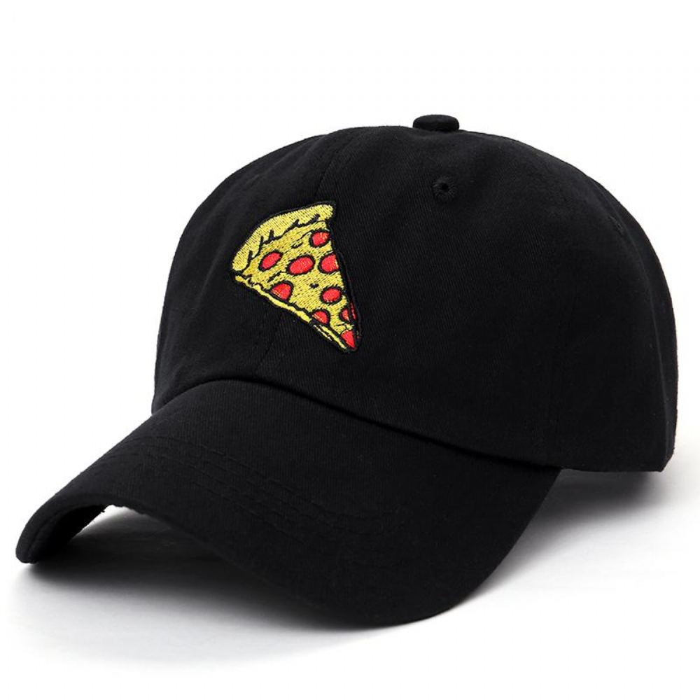 Lippalakit Miesten Pizza Embroidery Baseball Cap