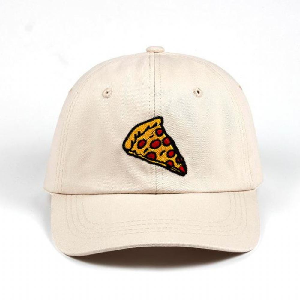 Lippalakit Miesten Pizza Embroidery Baseball Cap