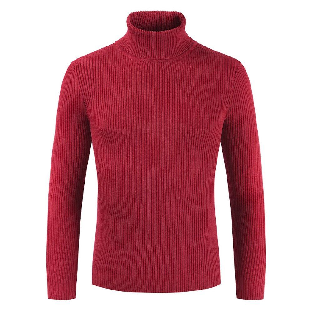 Miesten Villapaidat Kilpikaulus Slim Pullover