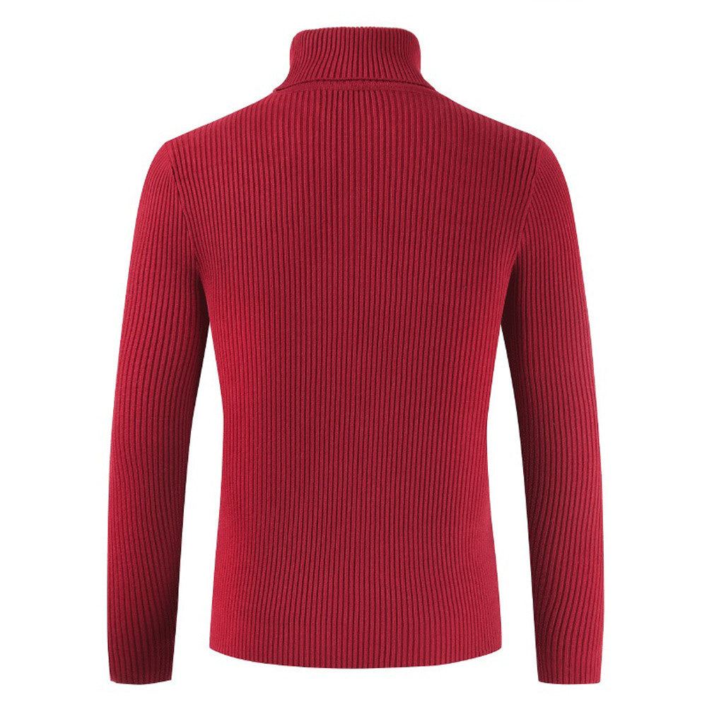 Miesten Villapaidat Kilpikaulus Slim Pullover