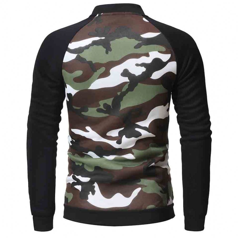 Hupparit Miesten Autumn Style Camo Collegepaita