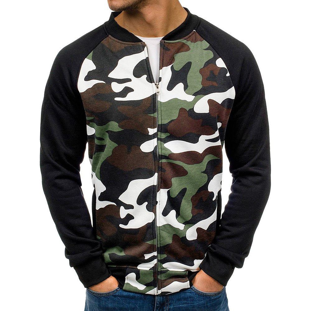 Hupparit Miesten Autumn Style Camo Collegepaita