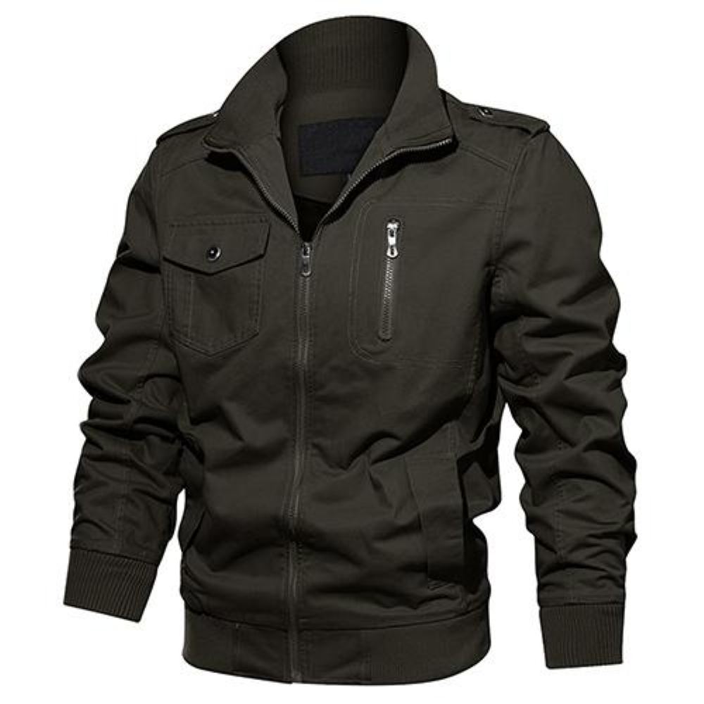 Miesten Takit Cotton Pilot Windbreakers Takki