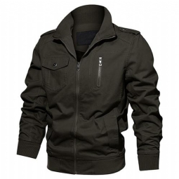 Miesten Takit Cotton Pilot Windbreakers Takki