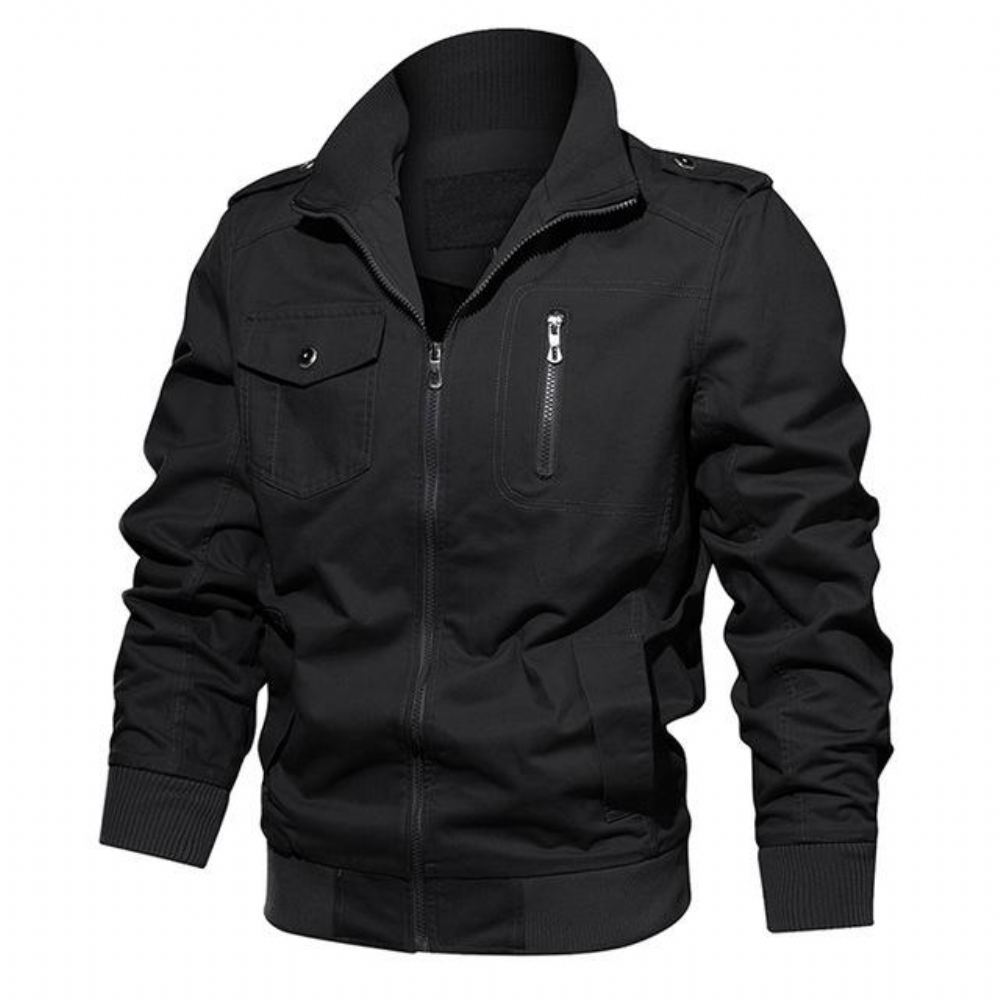 Miesten Takit Cotton Pilot Windbreakers Takki