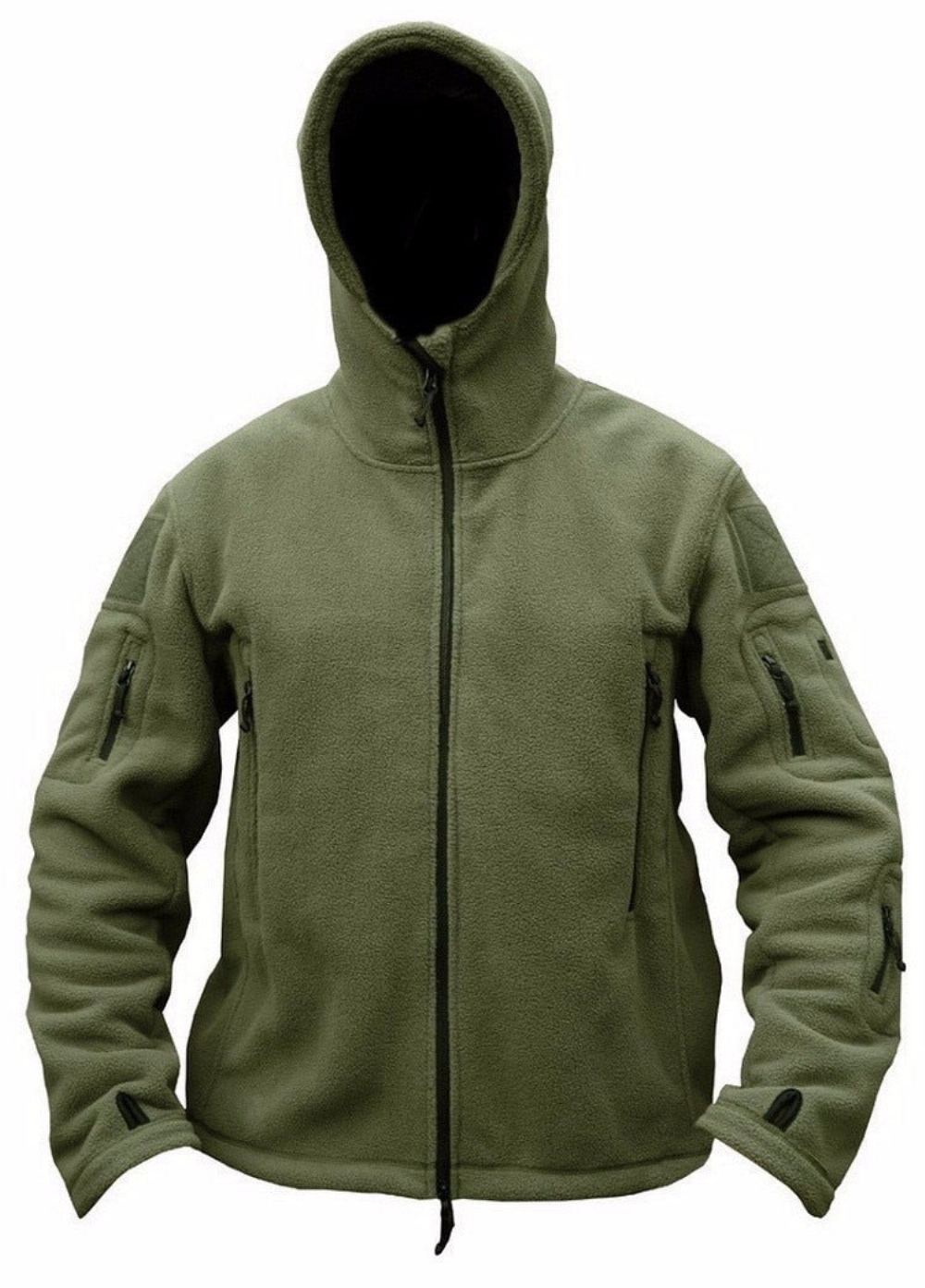 Miesten Takit Thermal Fleece Tactical Outdoor Sport Retkeilytakki