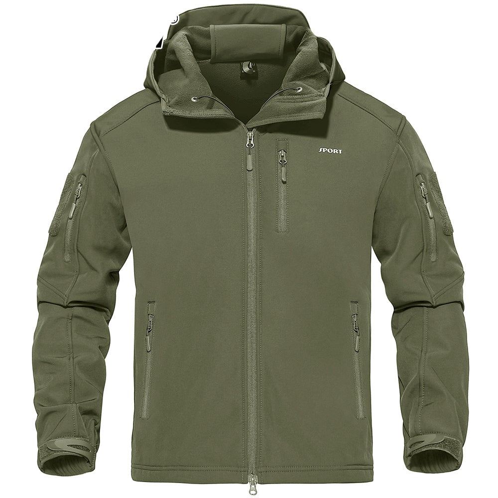 Miesten Takit Vedenpitävä Fleece Tactical Military Outdoor Takki