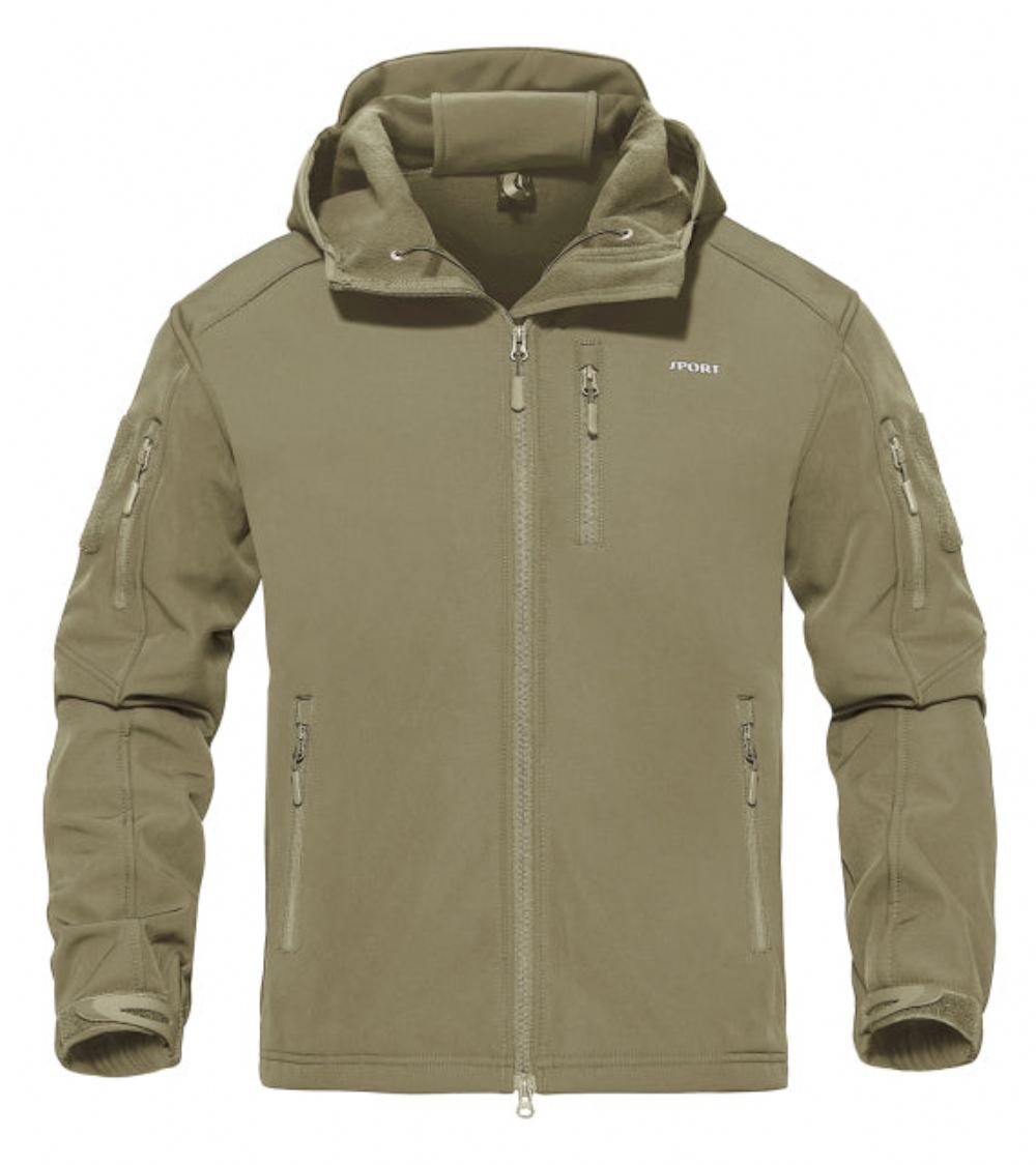 Miesten Takit Vedenpitävä Fleece Tactical Military Outdoor Takki