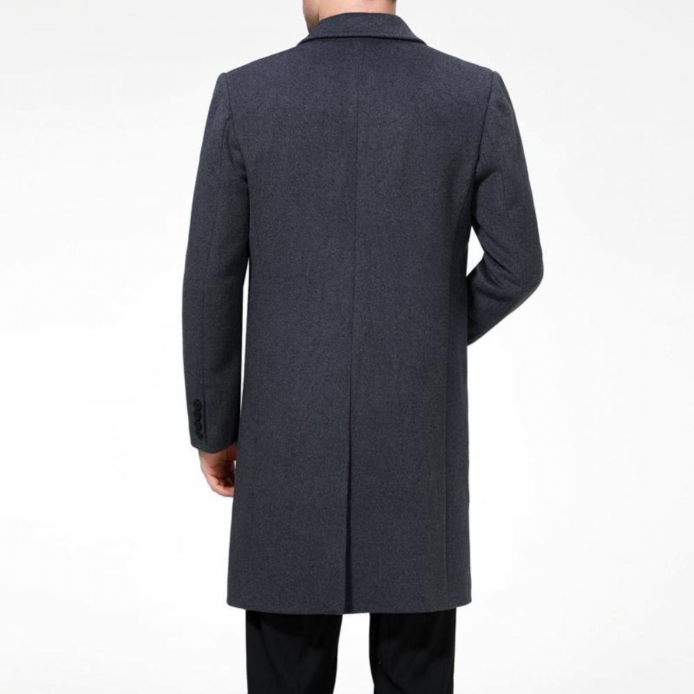 Takit Miesten Business-man Wool Blend Peallystakki