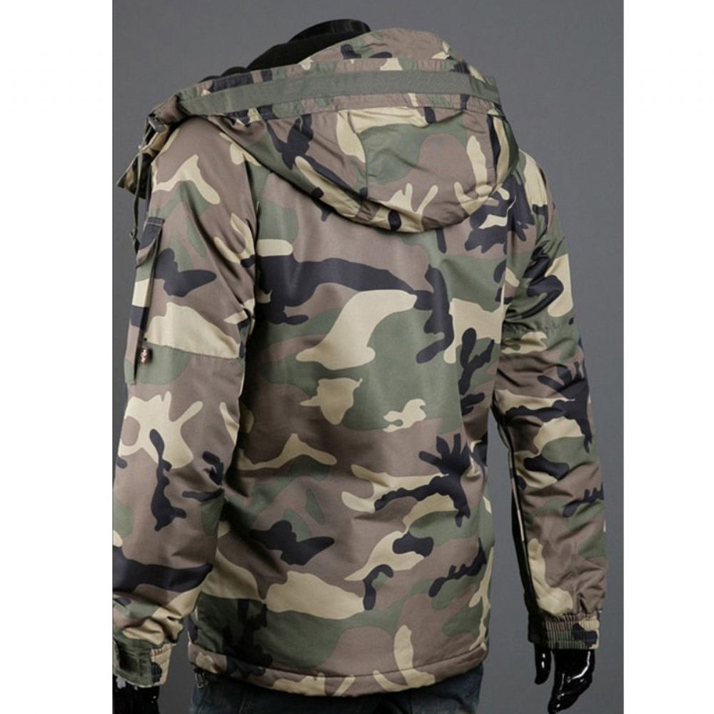 Takit Miesten Camouflage Army Outwear Design Takki