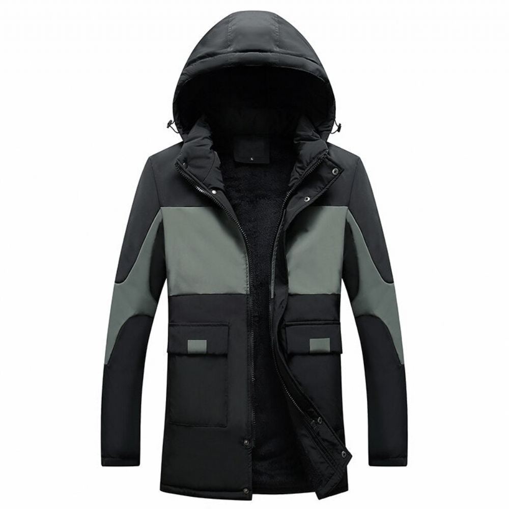 Takit Miesten Max Fleece Tuulitakki Parka