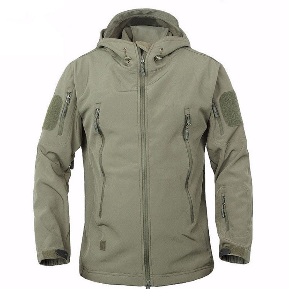 Takit Miesten Tuulenpitävä Tactical Softshell-takki