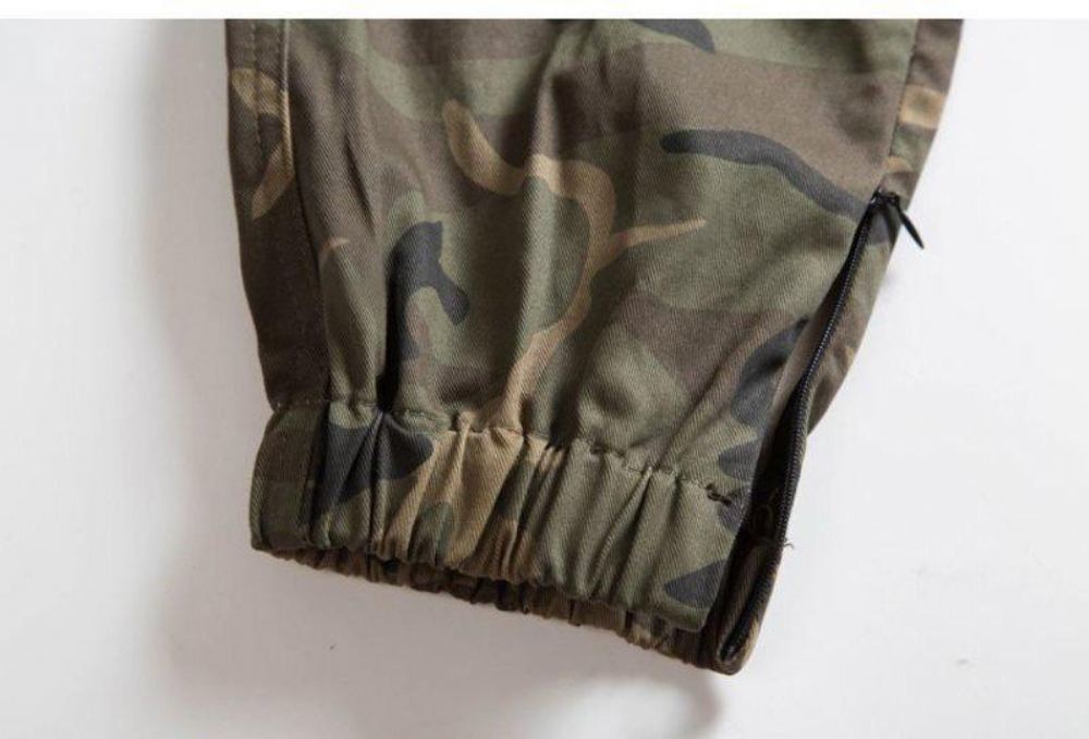 Amerikkalaiset Camouflage Jogger Housut