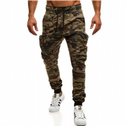 Housut Miesten Camo Cargo Joggers