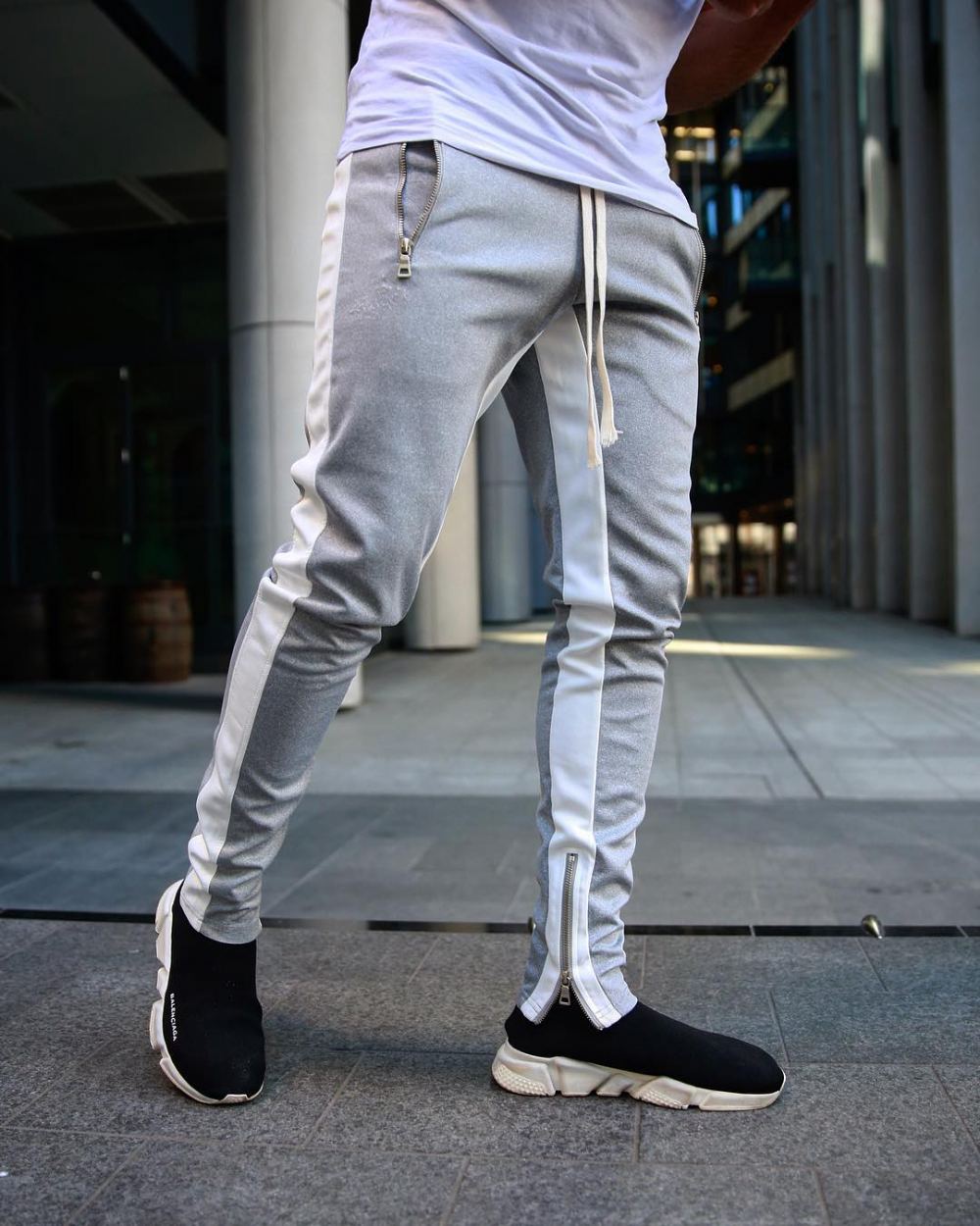 Housut Miesten Urheiluvaatteet Bottoms Skinny Joggers