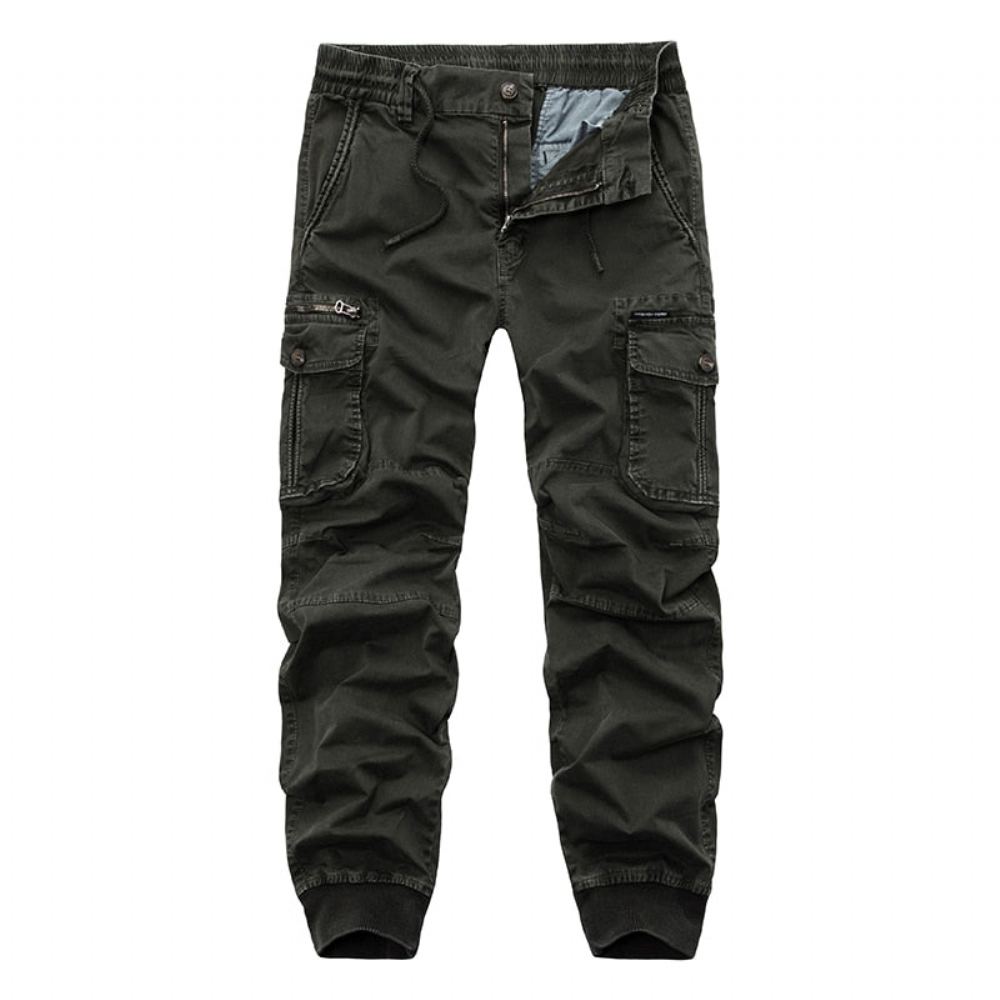 Miesten Housut Cargo Joggers Military Casual Pants