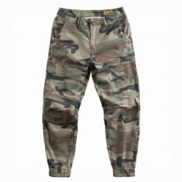 Miesten Housut Streetwear Jogger 100 % Puuvillaiset Naamiointihousut