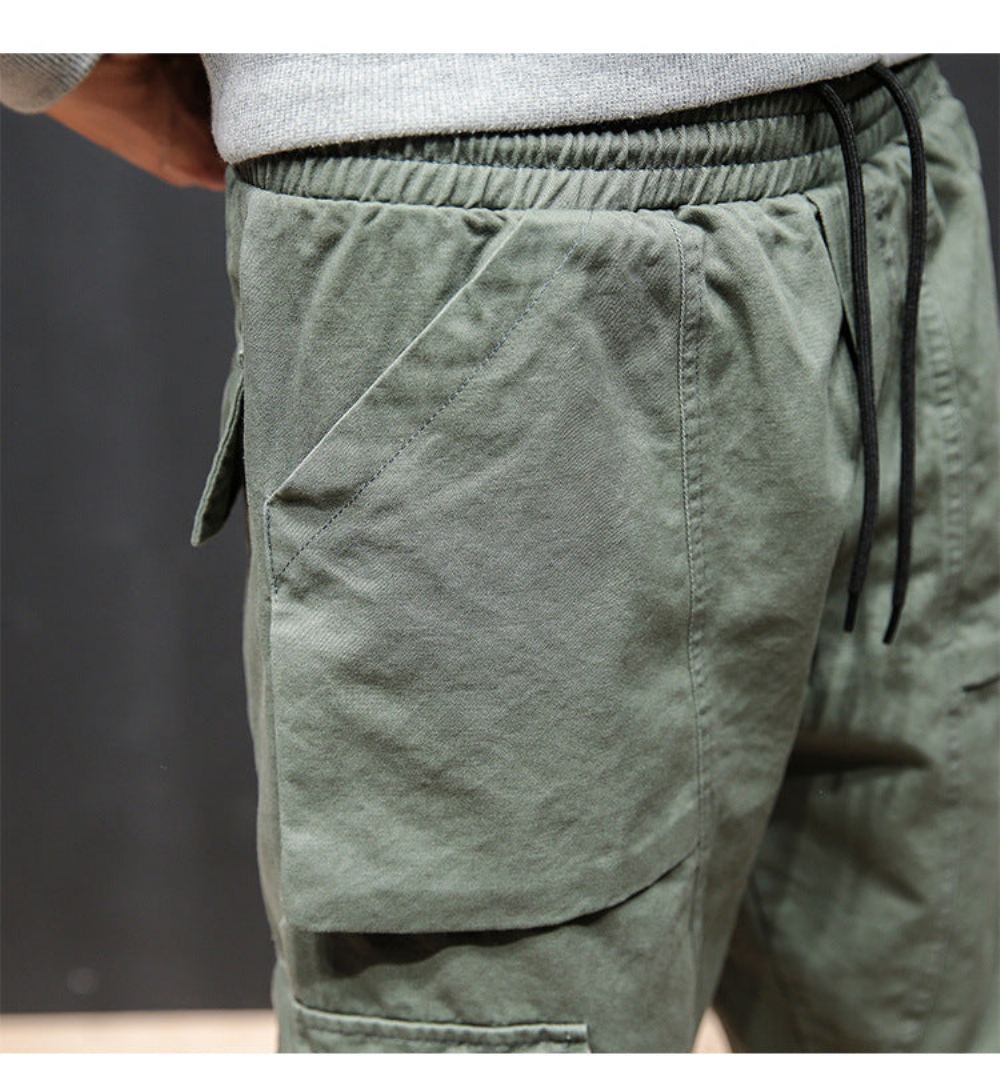 Multi-pocket Tactical Cargo Housut