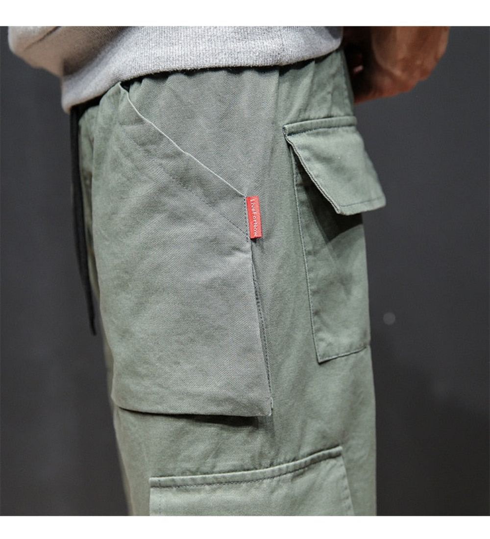 Multi-pocket Tactical Cargo Housut